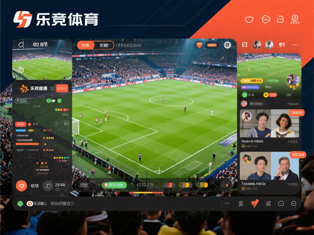 以最近的一场足球赛事为例，乐竞体育不仅提供了多角度