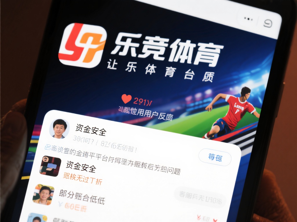 据多位用户反映，他们在乐竞体育平台上发现账户资金无